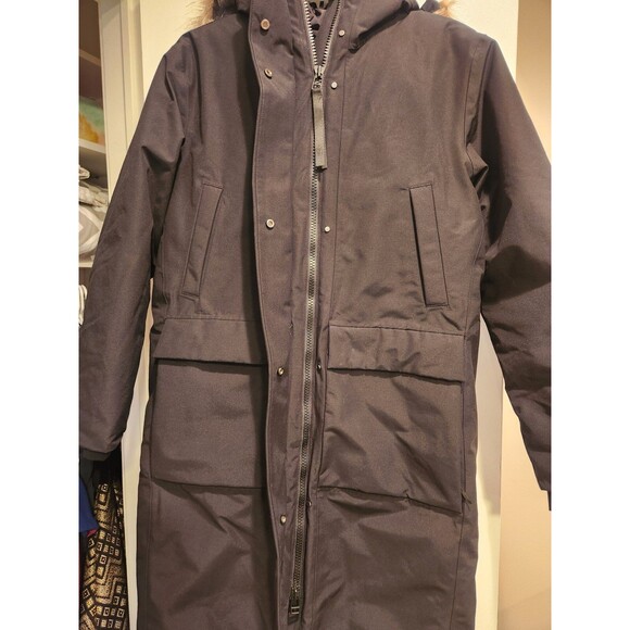*NWT* QUINCE Women's Responsible Down Hooded Long Parka-Black-$1k+ Retail-Size S - Picture 12 of 16